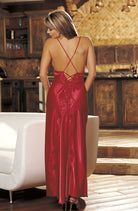 Shirley of Hollywood 20300 Red Long Gown - Divine Silk