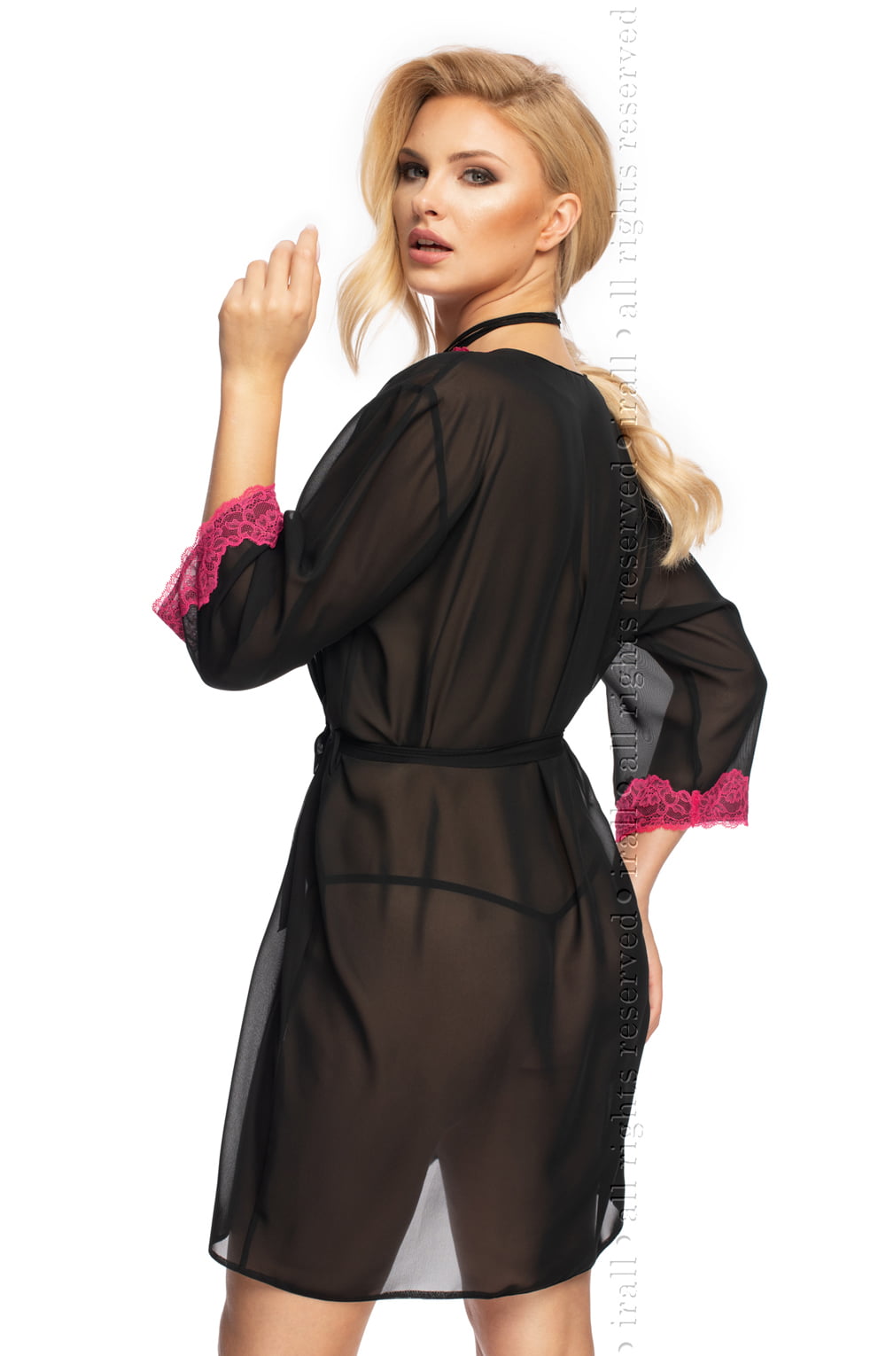 Irall Erotic Flavia Dressing Gown - Divine Silk