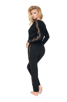 Irall Pandora Black Pyjama - Divine Silk