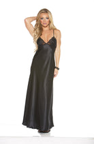 Shirley of Hollywood 20300 Black Long Gown - Divine Silk