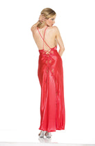 Shirley of Hollywood 20300 Red Long Gown - Divine Silk