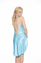 Shirley of Hollywood 20365 Chemise Turquoise - Divine Silk