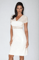 Irall Cameron Nightdress Cream 2XL-5XL - Divine Silk