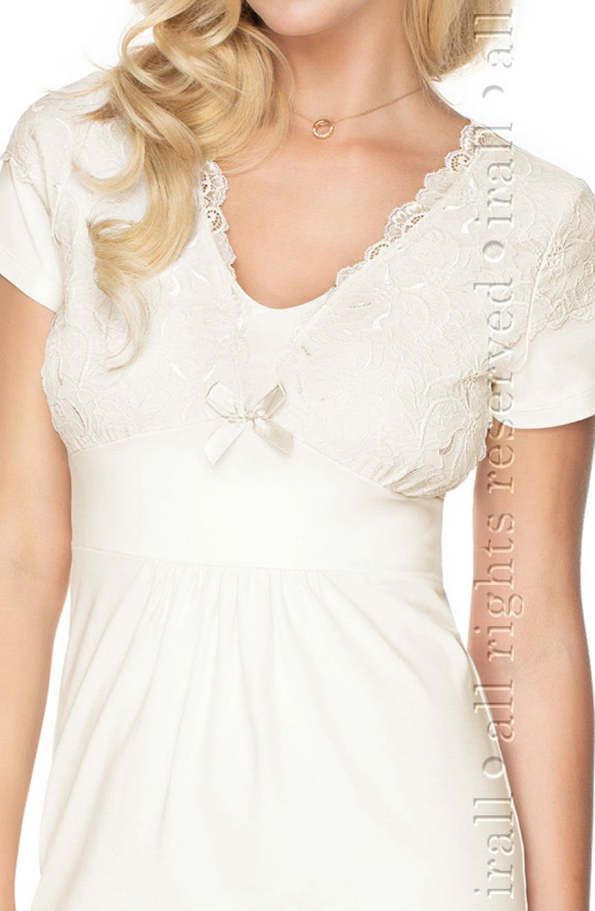 Irall Gia Cream Nightdress - Divine Silk