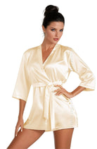 Irall Aria Dressing Gown Cream - Divine Silk