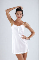 Irall Aria Nightdress White - Divine Silk