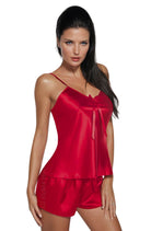 Irall Aria Set Burgundy - Divine Silk