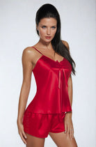 Irall Aria Set Burgundy - Divine Silk