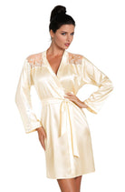 Irall Daphne Dressing Gown Cream - Divine Silk