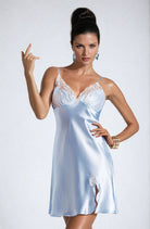 Irall Daphne Nightdress Sky Blue - Divine Silk