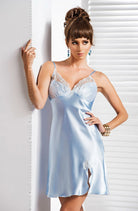Irall Daphne Nightdress Sky Blue - Divine Silk