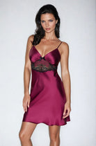 Irall Latifa Nightdress Plum - Divine Silk
