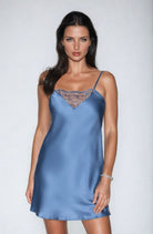 Irall Sapphire I Nightdress Azure - Divine Silk
