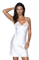 Irall Sharon Nightdress White - Divine Silk
