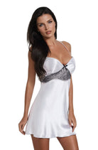 Irall Winter Nightdress White - Divine Silk