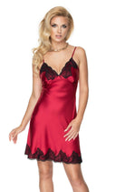 Irall Juniper Burgundy Nightdress - Divine Silk