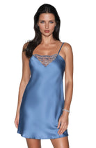 Irall Sapphire I Nightdress Azure - Divine Silk