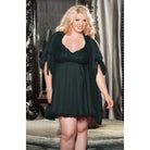 Shirley of Hollywood XX3595 Lace Babydoll - Divine Silk