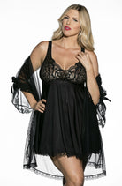 Shirley of Hollywood XX3595 Lace Babydoll - Divine Silk